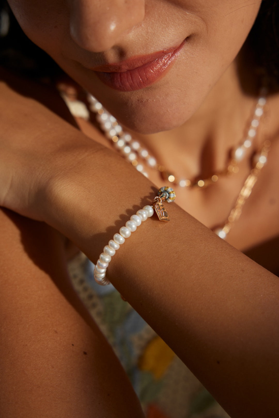 Ocean Whisper  Natural Pearl Bracelet — Timeless Harmony in Modern Elegance